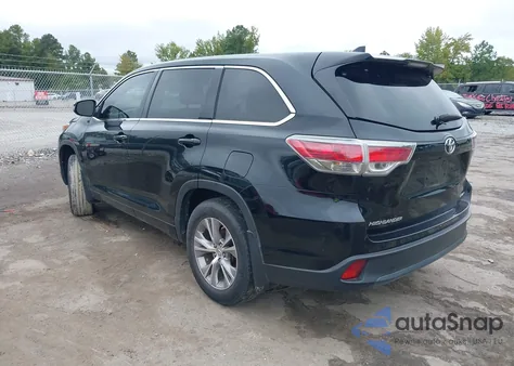 2015 Toyota Highlander Le Plus V6 из США, поврежденный, VIN 5TDBKRFH6FS080530
